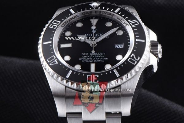Rolex Seadweller R7 Asia 2836-2 Movement 116660-98210 Black Dial [1158z_1]