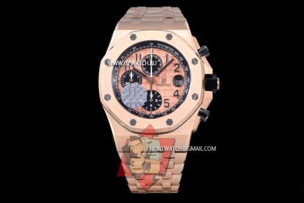Audemars Piguet Royal Oak Offshore JF Series 3126 Chronograph Movement 26470OR.OO.1000OR.01 [19490y]