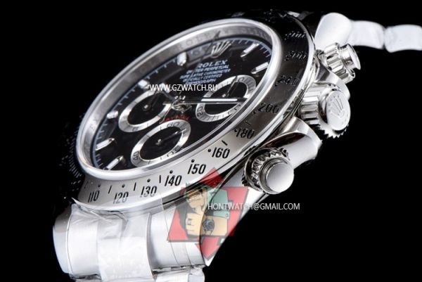 Rolex Daytona AR 4183 Chronograph Movement 116520-78590 Black Dial [8391z]