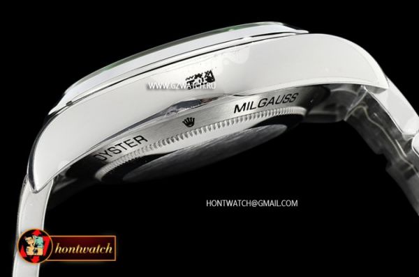 Rolex Milgauss Black 116400M SS/SS Black ARF Asia 2824 [ROLMIL024]