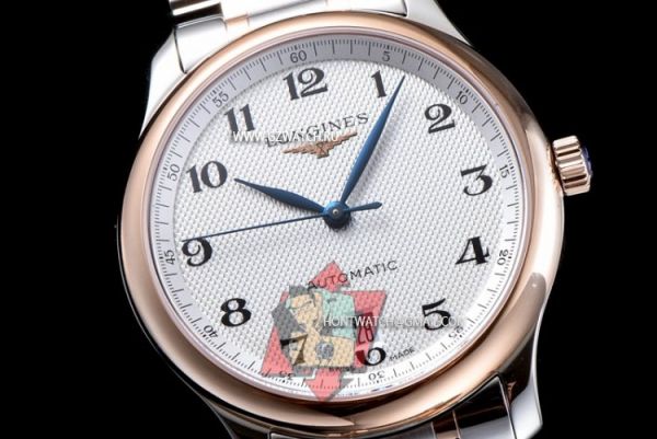Longines Traditional 9015 Movement Stainless Steel Case Rose Gold L2.628.5.78.7 [0243z]