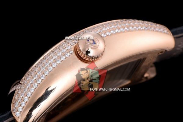 Franck Muller Squelette Asia 21J Automatic Movement Diamond Rose Gold 8965w [8965w]