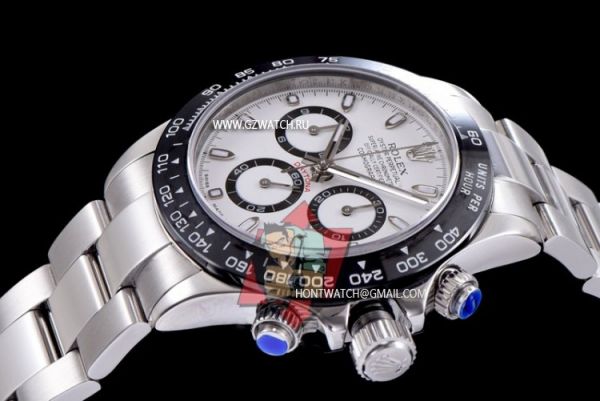 Rolex Daytona Asia 7750 Movement 116500LN-78590 White Dial [0709w]