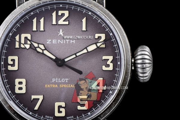 Zenith Pilot Citizen 9015 Automatic Movement Bronze 11.1940.679 91.C807 [1579z]