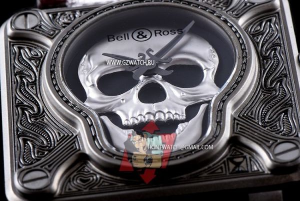 Bell & Ross Aviation Citizen 9015 Movement BR 01 Burning Skull Black [5315z]