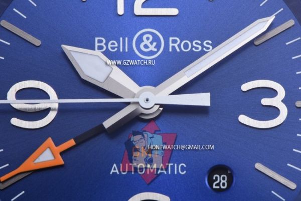 Bell & Ross Aviation BR 03-93 GMT Asia 2836-2 Movement Blue Dial [2090z]