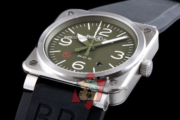 Bell & Ross Aviation Citizen 9015 Movement Instruments BR 03-92 Military Type [8769z]