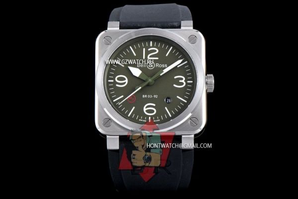 Bell & Ross Aviation Citizen 9015 Movement Instruments BR 03-92 Military Type [8769z]