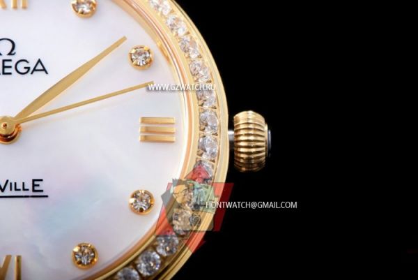 Omega Constellation Co-Axial 8521 Automatic Movement Diamond Gold 5269y [5275y]