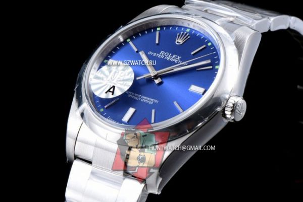 Rolex Oyster Perpetual Cal.3132 Movement 114300 Blue Color [14136y]