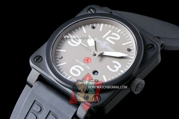 Bell & Ross BR03-92 Aviation Citizen 9015 Movement Grey 3075y [3075y]