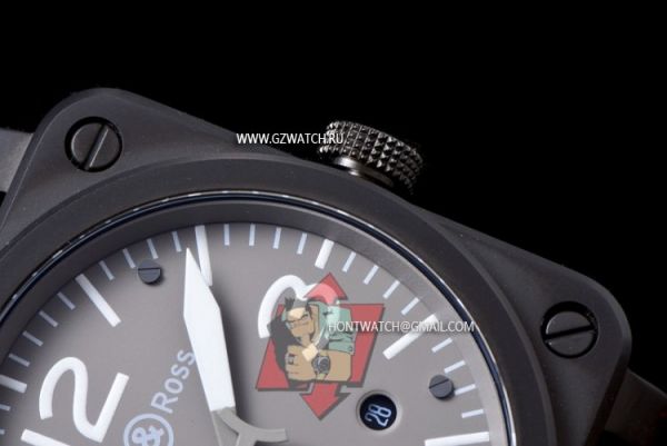 Bell & Ross BR03-92 Aviation Citizen 9015 Movement Grey 3070y [3070y]