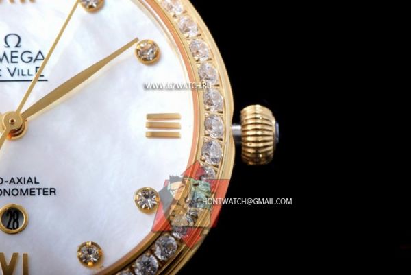 Omega Constellation Co-Axial 8521 Automatic Movement Diamond Gold 5269y [5276y]
