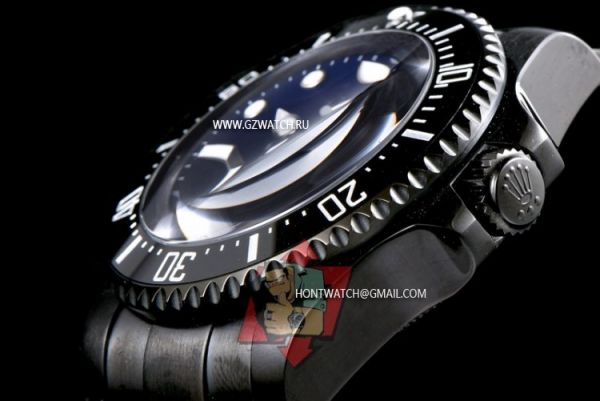Rolex Seadweller R7 Asia 2836-2 Movement PVD 116660-98210 Black Dial [1164z_1]