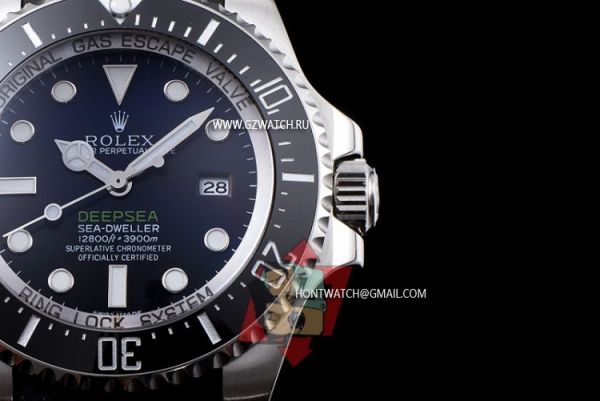 Rolex Seadweller R7 Asia 2836-2 Movement 116660-98210 Blue Dial 3415z [3415z_1]
