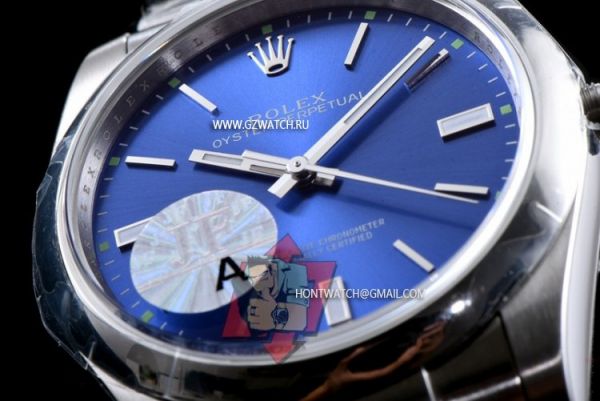 Rolex Oyster Perpetual Cal.3132 Movement 114300 Blue Color [14136y]